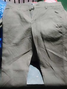 Brown Casual Pants