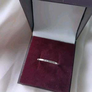 Pure Silver Plain Ring