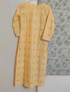 Lemon Yellow Kurta Set