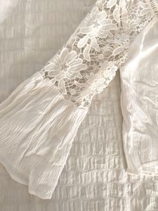 Lace Sleeve Top