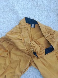 Mustard Cargo Shorts