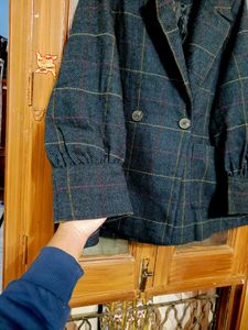 🇳🇿💫💗 Stylish Plaid Blazer