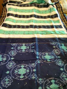 Pure Silk Sambhal Puri Ikkat Saree