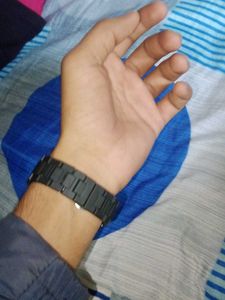 Sleek Black Wristwatch