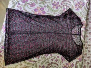 Floral Lace Mini Dress