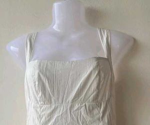 White Sundress with Tie Back