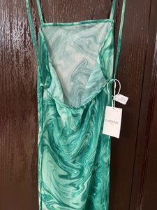 Urbanic Green Swirl Dress