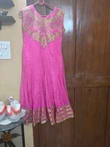 Ethnic Gown For Kids Girls With Heavy Embroidery