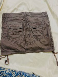 Brown Mini Skirt