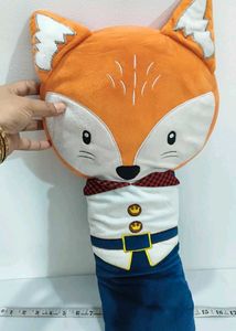 Fox Pillow Pal - Festive Fun!