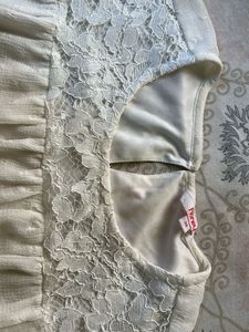 Elegant Sheer White Blouse