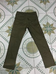 Olive Green Cargo Pants