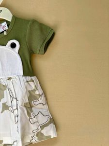 New Cute Froggy Baby Dress