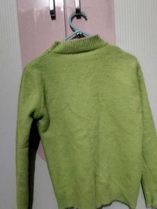 Cute Green Winter Sweater