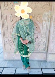 Suit With Plazo Set