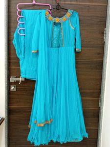 Ethnic 3 Piece Gown