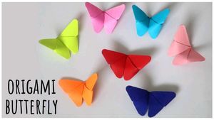 Paper origami butterfly 🦋 a pack of 10.