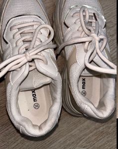 Chunky White Sneakers