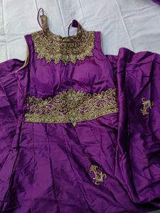 Elegant Purple Party GOWN