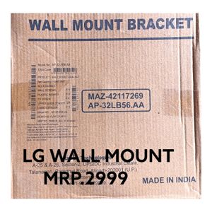 LG WALL MOUNT Suitable For 32 Inch Tv