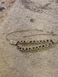 Rhinestone Statement Necklace