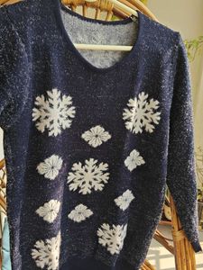 Snowflake Warm Pullover