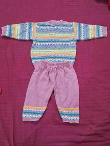Vintage Baby Knit Set