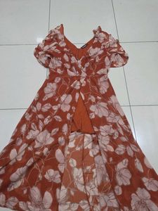 Floral Print Midi Dress
