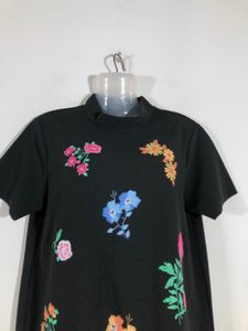 Black Printed Dress(Women’s)