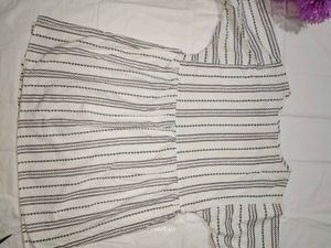 Striped Babydoll Dress