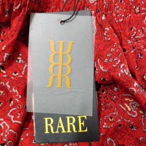 Rare Red Bardot Top