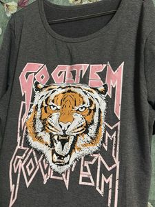 oversize Tiger Graphic tshirt