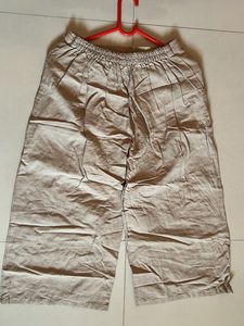 Tag Flared Cotton Summer Pant
