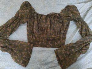 BASATA ruched cropped top