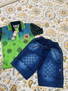 Boys T-shirt and Short Set