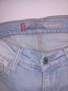 Y2K Levi&#39;s Diva Jeans DL595 Low-Rise Light Wash