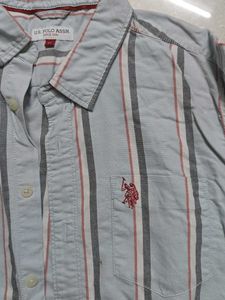 Striped US Polo Shirt