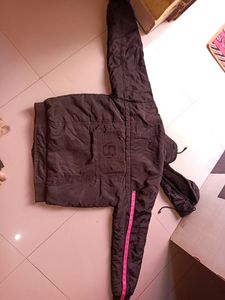 Men&#39;s Solid Black Regular Jacket