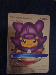 Rare Pokemon Golden Cards