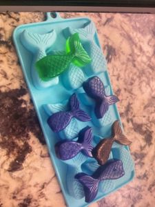 8 Cavities Mermaid Silicon Mould