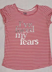 Pink Striped t-Shirt