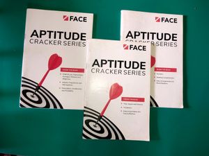 7 Aptitude Exam Cracker Books