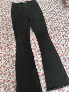 bootcut black jeans
