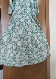 Cotton Gown And Duppatta New With Tag