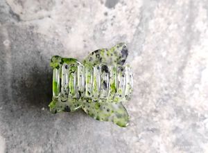 Green Butterfly Hair Clip
