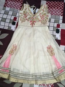 Embroidered Girls' Party Dress