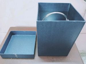 D MART SILVER PLATED SHOWPIECE WITH BOX