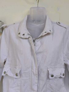 White Casual Jacket
