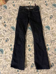 Dark Wash Flare Leg Jeans
