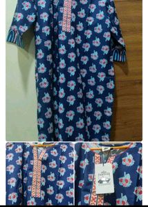 Floral Print Kurta set (kurti+pant+dupatta)